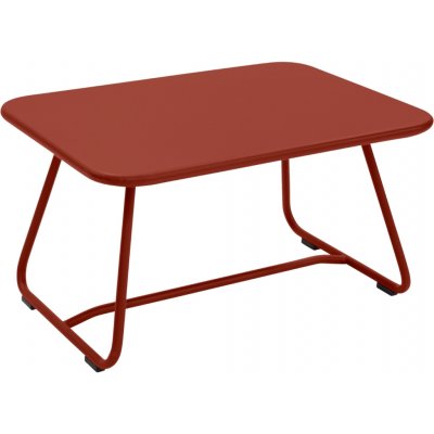 Fermob zahradní stolek Sixties 76 x 56 cm Zemitě červený – Hledejceny.cz