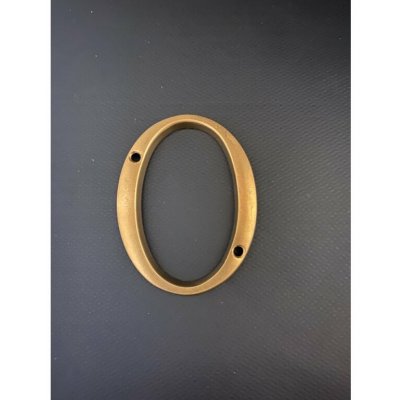 Domovní číslo 80mm zlaté ROWELL - pouze čísla 8, 4, 0 - výprodej Hodnota čísla: 8 – Hledejceny.cz