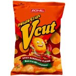 Jack & Jill's Vlnkované chipsy s barbecue příchutí V-Cut 60 g – Zboží Mobilmania