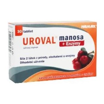Walmark Uroval Manosa + enzymy 30 tablet