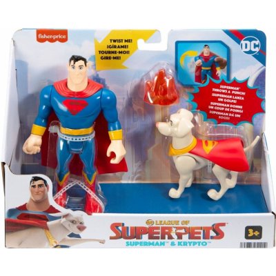 Mattel DC Liga Supermazlíčků Superman a Krypto
