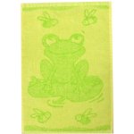 Profod Dětský ručník Frog green 30 x 50 cm – Zbozi.Blesk.cz