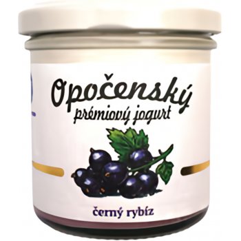 Bohemilk Opočenský prémiový jogurt černý rybíz 150 g