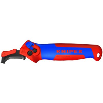 KNIPEX Odizolovací nůž s vodítkem a funkcí ráčny, knipex, 16 50 145 sb – Zboží Dáma