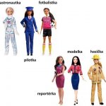 Barbie povolání 60. výročí kosmonautka – Sleviste.cz