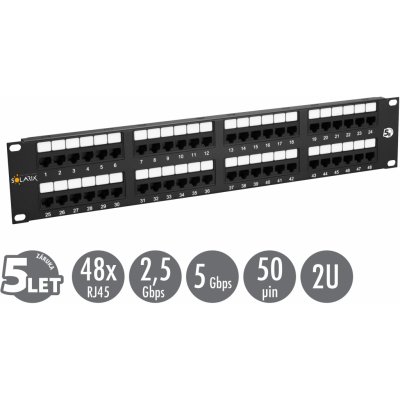 Solarix SX48-5E-UTP-BK – Sleviste.cz