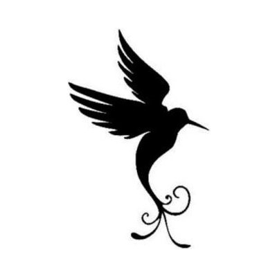 Artemiss Ptáček plastová šablona 129 B 14,5x14,5cm – Zbozi.Blesk.cz