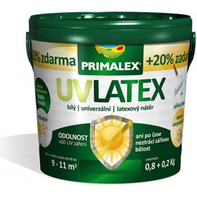 Primalex Latex UV (0,8+0,2 kg) – Sleviste.cz