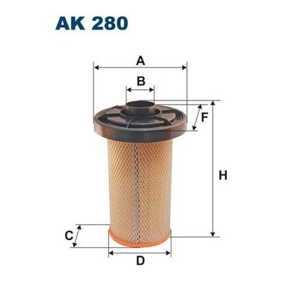 Vzduchový filtr Filtron AK280 – Hledejceny.cz