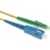 síťový kabel Masterlan LCapc/SCupc-SSM.9/125-03 optický patch, LCapc/SCupc, Simplex, Singlemode 9/125, 3m