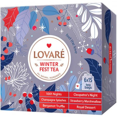 Lovaré Kolekce čajů Fest Tea Set 90 sáčků – Zboží Mobilmania