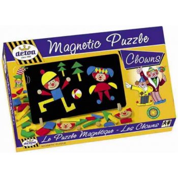 Detoa magnetické puzzle děti