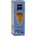 Fair Squared Menstruační kalíšek béžová XL – Sleviste.cz