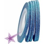 Starnails Samolepící zdobící páska na nehty sparkle modrá 2mm – Zboží Mobilmania