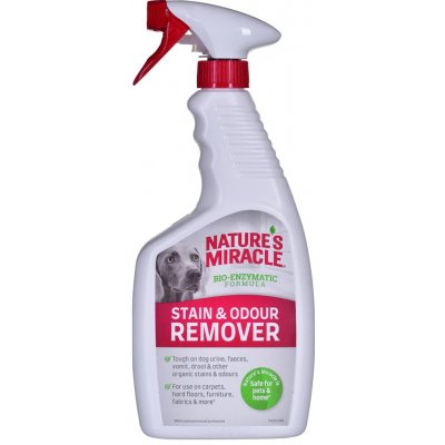 Nature's Miracle Stain&Odour Remover Dog Sprej na čištění 709 ml – Zboží Dáma