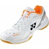 Pánské sálové boty YONEX PC 65Z 3 MEN WIDE - bílá, oranžová