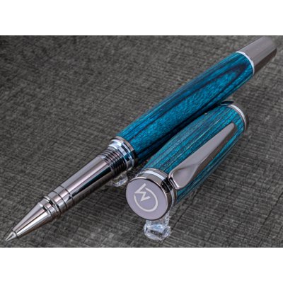 Superior Blue Wood Brilliance gunmetal chrome 3198
