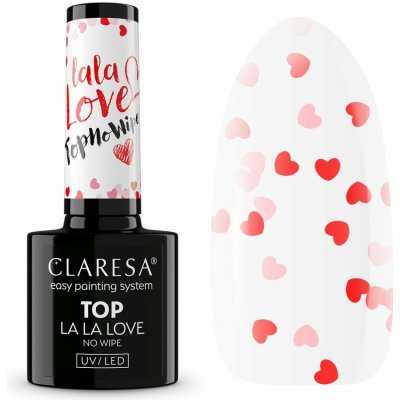 Claresa Gél lak TOP No Wipe La La Love 5 g – Hledejceny.cz
