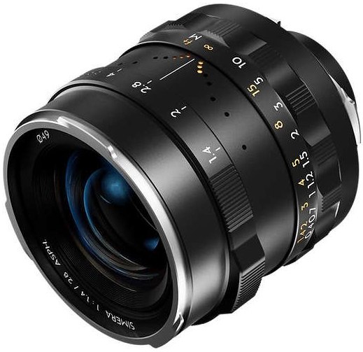 Thypoch Simera 28mm f1.4 for Nikon Z Mount