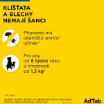 AdTab 900 mg žvýkací tablety pro psy 22-45 kg 1 tbl – Hledejceny.cz