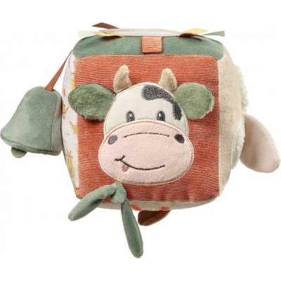 Babyono Senzorická textilní kostka Cow Bingo – Zbozi.Blesk.cz