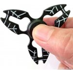 Fidget spinner kovový, Crab černý – Zboží Mobilmania
