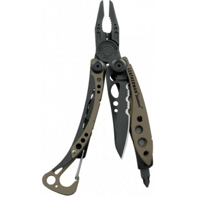 Multifunkční kleště Leatherman SKELETOOL COYOTE TAN – Hledejceny.cz