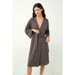 Vamp župan s dlouhými rukávy 21045 Vamp gray mauve – Zboží Dáma