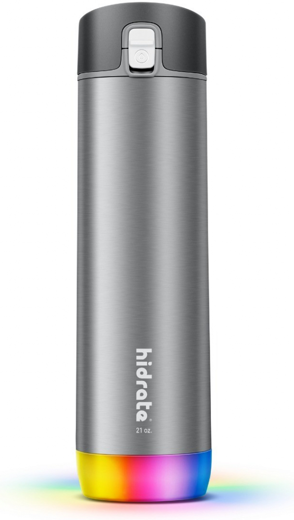 HidrateSpark STEEL Inteligentní nerezová láhev s brčkem HidrateSpark Steel 0,62 l