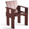 Zahradní židle a křeslo HAY Židle Crate, iron red