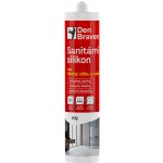 Den Braven sanitární silikon 280ml černý – HobbyKompas.cz