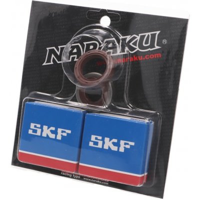 Sada ložisek na kliku Naraku SKF C3 železná klec Minarelli AM NK102.90 | Zboží Auto