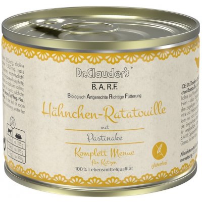 Dr.Clauder's BARF Komplettmenue Hähnchen-Ratatouille 200 g