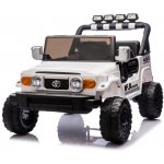 Beneo Elektrické autíčko Toyota FJ Cruiser XXL s pohonem 4x4 bílá – Zboží Dáma