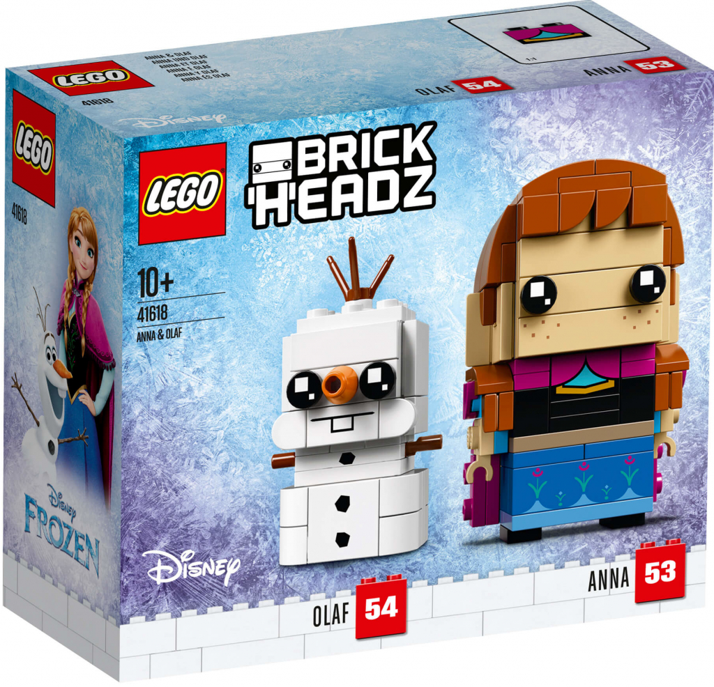 LEGO® BrickHeadz 41618 Anna a Olaf od 548 Kč - Heureka.cz