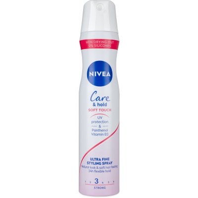NiveaCare & Hold Soft Touch 4 lak na vlasy 250 ml