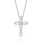 Nubis® Střibrný s křížkem NB-2204 – Zbozi.Blesk.cz