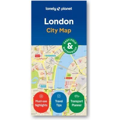 Lonely Planet London City Map – Zbozi.Blesk.cz