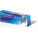 DEXOKET POR 25MG TBL FLM 10 II – Sleviste.cz