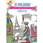 3D omalovánky Města Relaxace a inspirace pro děti i dospělé – Zboží Dáma