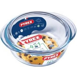 Pyrex Skleněná zapékací mísa s víkem 1,3l