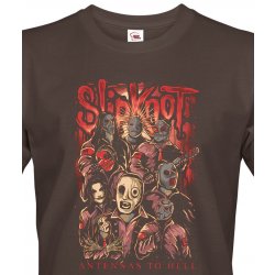 Bezvatriko.cz pánské tričko Slipknot Canvas tričko s krátkým rukávem 1887 army 29