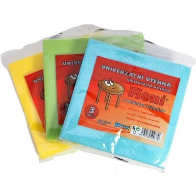 Moni utěrka Uni víceúčelová 3 ks – Zboží Mobilmania