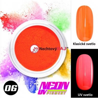 Neonový UV pigment 06