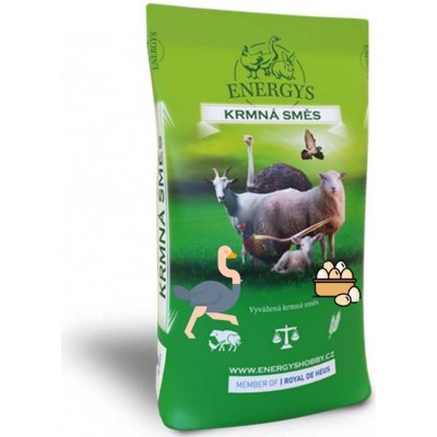 Energys Krmivo pro Pštrosy Pštros Repro Granule 25 kg