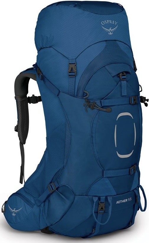 Osprey Aether II 55l deep water blue