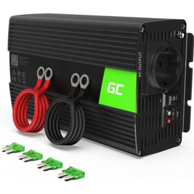 Green Cell Sinusový 12V/230V 1000W/2000W Čistá sinusovka – Zbozi.Blesk.cz