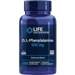 Life Extension, D, L-Phenylalanine, 500 100 kapslí – Hledejceny.cz