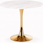 Halmar Casemiro bílý mramor / zlatá – Sleviste.cz