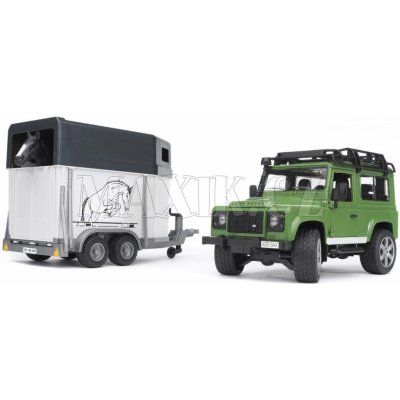 Bruder Auto Jeep WRANGLER + přepravník na koně – Zboží Mobilmania